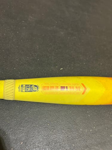 2024 Easton Hype Fire Composite USSSA Certified Bat (-10) 20 oz 30" (Used)