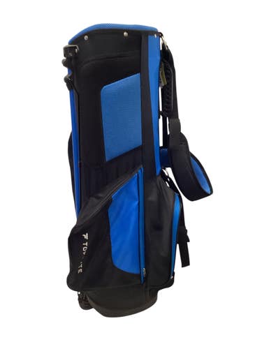 Used Top Flite Mens Stand Bag Black And Navy Blue 11443-S000207300