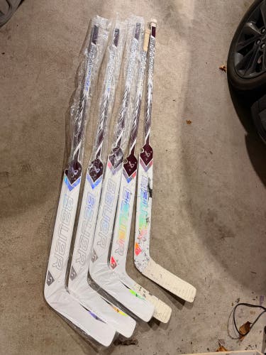 Senior Bauer Supreme Shadow Regular Goalie Stick 25" Paddle Pro Stock (New)
