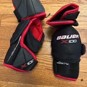 Junior Large Bauer Bauer X Elbow Pads (Used)