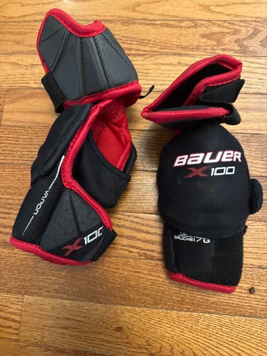 Junior Large Bauer Bauer X Elbow Pads (Used)