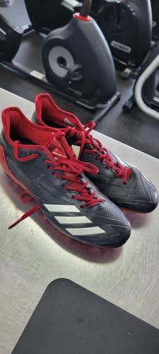 Used Adidas Soccer Cleats Black Senior 8.5 11497-S000160042