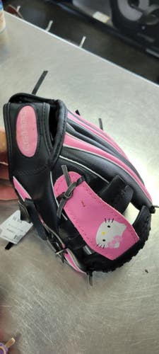 Used HELLO KITTY 8 BB/SB Glove RH Throw Black 8" 11497-C000160036