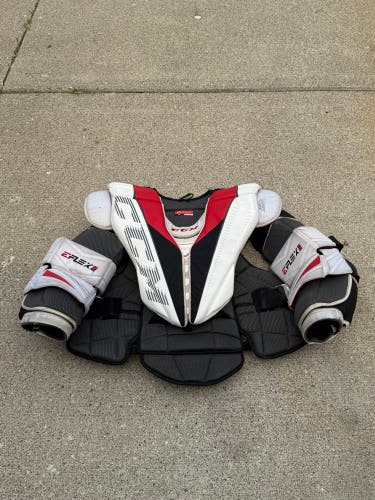 Used Medium CCM Extreme Flex 5 Pro Goalie Chest Protector