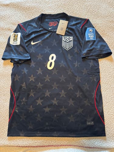 USA Soccer Jersey USMNT 2026 World Cup Away McKennie Large NWT