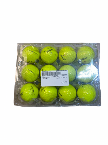 Used Titleist 12 PRO V1 12 Pack - Golf Balls 11706-S000383722