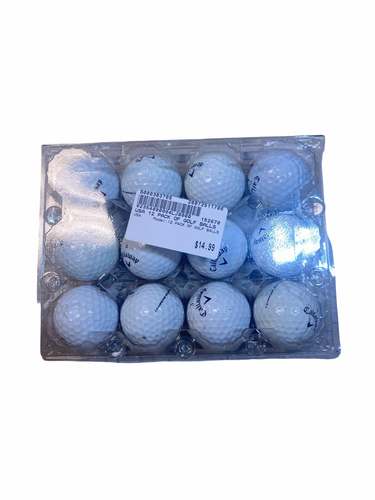 Used USA 12 PACK OF GOLF BALLS 12 Pack - Golf Balls 11706-S000383709