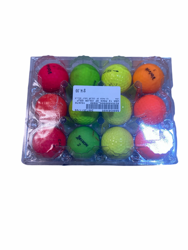 Used USA 12 PACK OF COLOR GOLF BALLS 12 Pack - Golf Balls 11706-S000383695