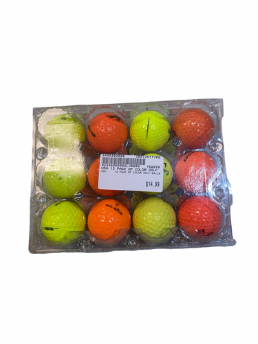 Used USA 12 PACK OF COLOR GOLF BALLS 12 Pack - Golf Balls 11706-S000383690