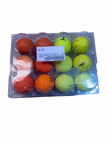 Used USA 12 PACK OF COLOR GOLF BALLS 12 Pack - Golf Balls 11706-S000383686
