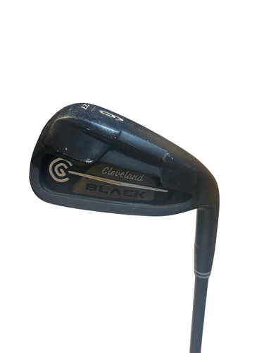Used Cleveland BLACK Mens Individual Iron RH 6 Iron 11706-S000383650
