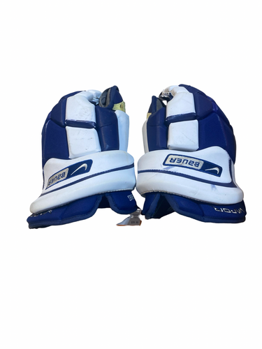 Used Bauer PRO SERIE Senior Gloves Navy Blue 14" 11706-S000383637