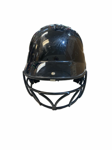 Used Worth LPBHY1 BLACK Batting Helmet w/Mask Black XS 11706-S000383629