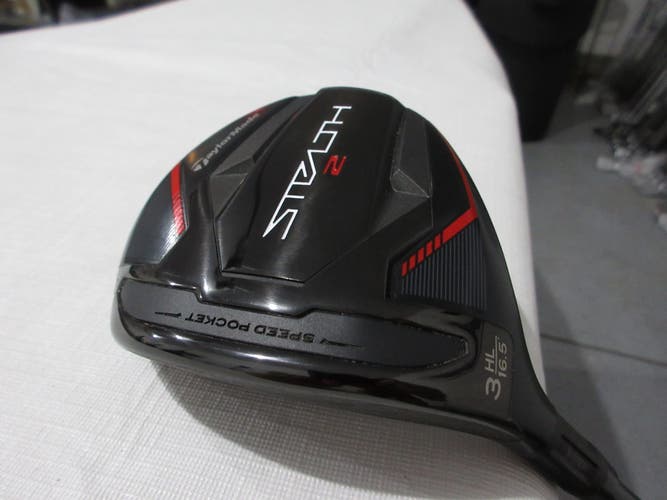 Left-Handed TaylorMade Stealth 2 HL - 3-Wood - 16.5* - Regular Graphite - MINT