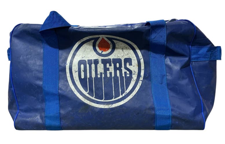 Edmonton Oilers Coach Equipment Hockey Bag (Used) 78073