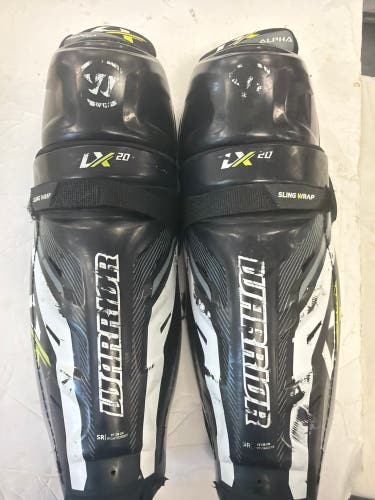 Senior Warrior Alpha LX 20 15" Shin Pads (Used)
