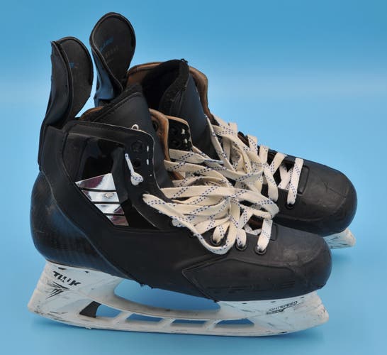 San Jose Sharks game worn used Prostock VH True Goodrow Skates Size 10