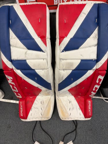 34" CCM Extreme Flex 5.5 Goalie Leg Pads (Used)