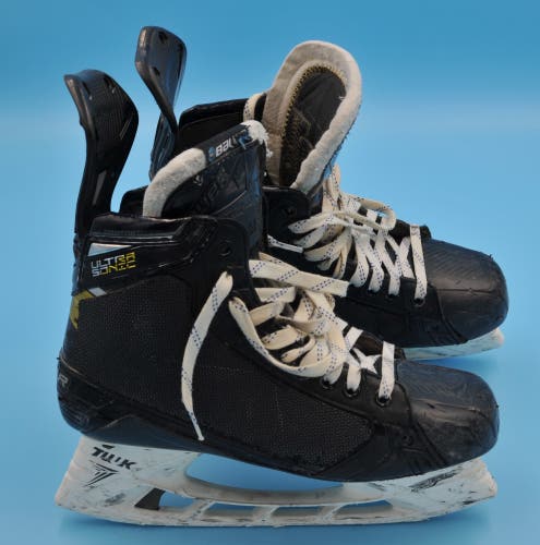 San Jose Sharks Prostock Bauer Ultra Sonic Supreme Pro Skates Size 9.5