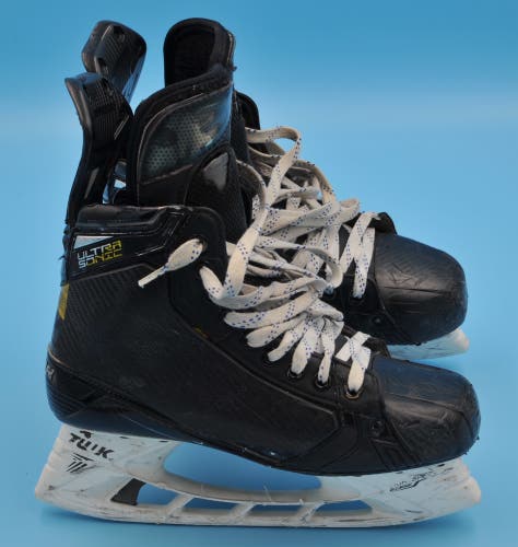 San Jose Sharks Hatakka Prostock Bauer Ultra Sonic Supreme Pro Skates Size 8