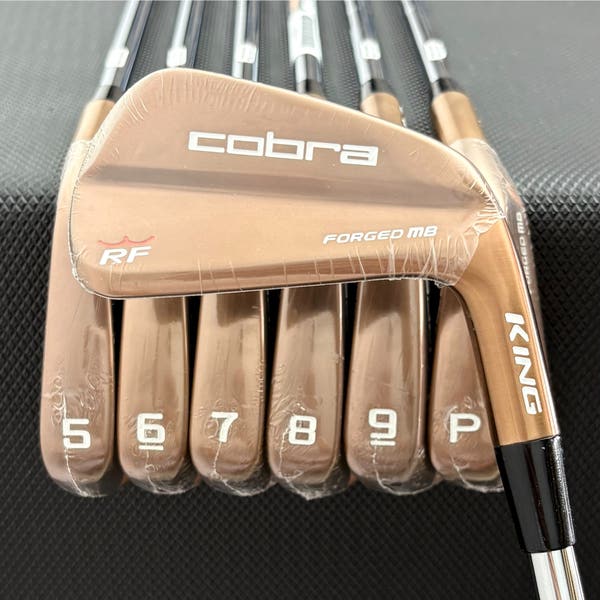 NEW COBRA KING RF FORGED MB COPPER IRON SET 4-P | SidelineSwap