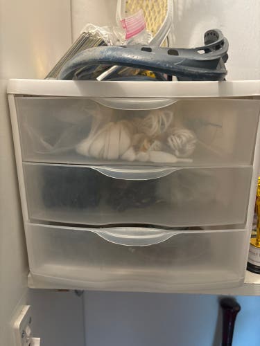 Used haul of stringing supplies