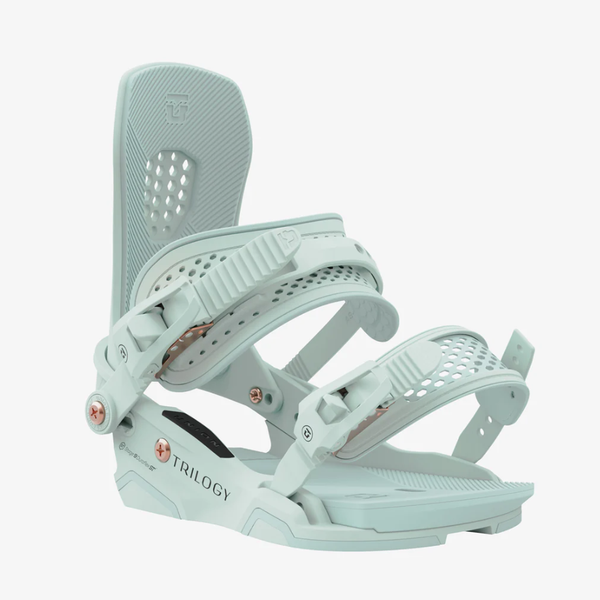 NEW Union Trilogy Snowboard Bindings - Seafoam Green - Women's Size Medium (US 6.5-8.5)