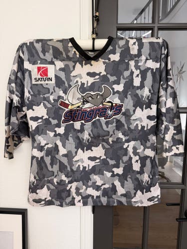 South Carolina Stingrays Practice-Worn Goalie Jersey – Size 58G