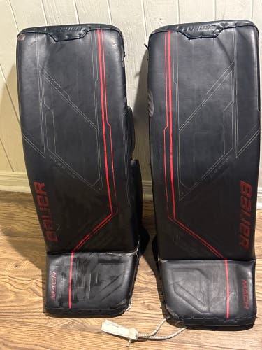 Medium Bauer Mach Goalie Leg Pads (Used)