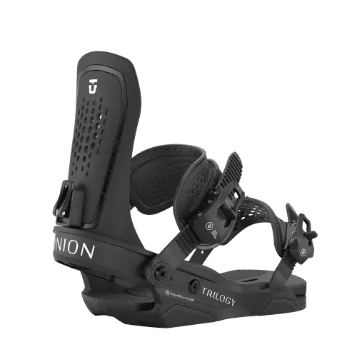 NEW Union Trilogy Snowboard Bindings - Black - Women's Size Medium (US 6.5-8.5)