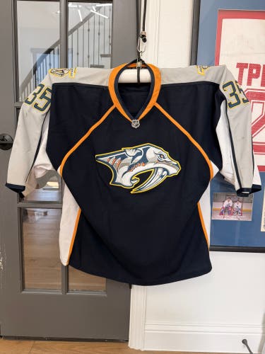 Nashville Predators Reebok Replica Goalie-Cut Jersey