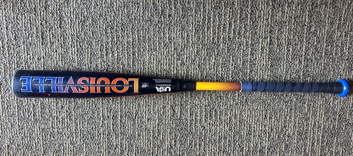 2025 Louisville Slugger Select PWR Hybrid USABat Certified Bat (-8) 23 oz 31" (Used)