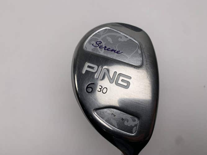 Ping Serene 6 Hybrid 30* ULT210 Ladies Graphite Womens RH Undersize Grip