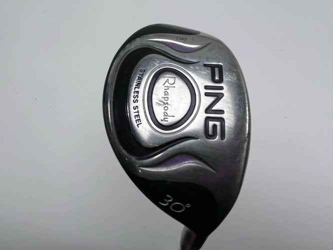 Ping Rhapsody 6 Hybrid 30* ULT 129 Ultra Light Ladies RH Undersize Grip