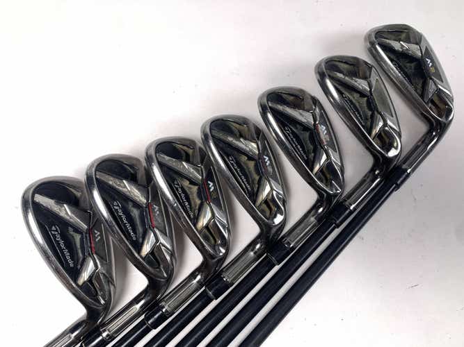 TaylorMade M2 Iron Set 7-PW+AW+SW+LW REAX Regular Graphite RH Oversize Grips