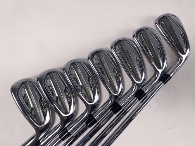 Titleist T100 Iron Set 4-PW Project X Precision Rifle 6.0 Stiff Steel Mens RH