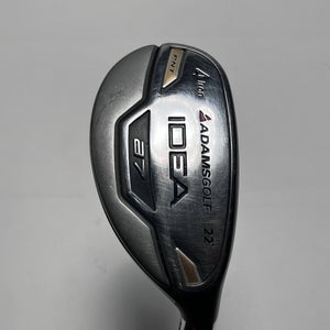 Adams Idea A7 4 Hybrid 22* Grafalloy ProLaunch AXIS Regular Graphite Mens RH