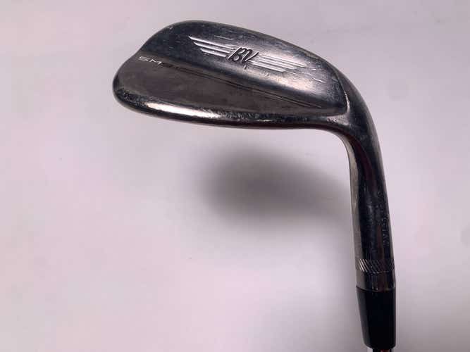 Titleist Vokey SM9 Brushed Steel Sand Wedge SW 56* 14 Bounce F-Grind Wedge RH