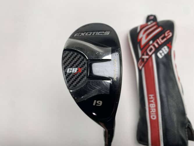 Tour Edge Exotics CBX 3 Hybrid 19* Recoil Prototype 85F5 Extra Stiff RH HC