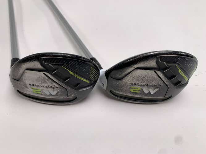 TaylorMade M2 2017 4 & 5 Hybrid Set 22* 25* 45g Ladies RH Undersize Grips