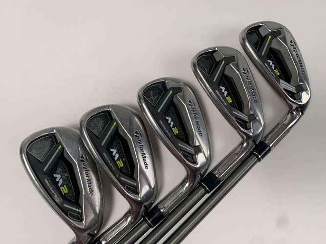 TaylorMade M2 2017 Iron Set 6-PW AeroTech SteelFiber i95 Reg Graphite RH +1/2"