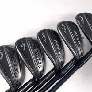 Callaway Apex TI Fusion Iron Set 7-PW+AW AutoFlex SF405 Regular Graphite RH