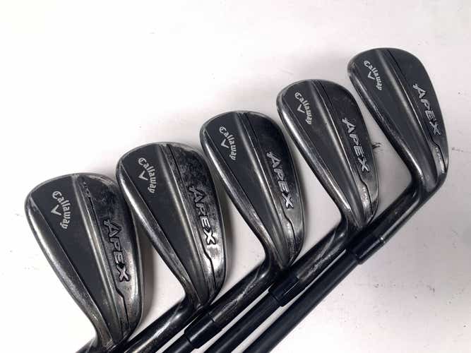 Callaway Apex TI Fusion Iron Set 7-PW+AW AutoFlex SF405 Regular Graphite RH