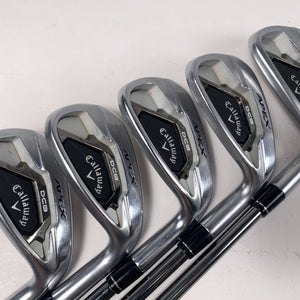 Callaway Apex DCB 21 Iron Set 7-PW+AW RCH 45g Ladies Graphite Womens RH