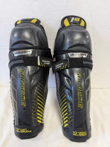 Junior Bauer Supreme 1S 10" Shin Pads (Used)