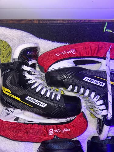 2023 Bauer Supreme Hockey Skates Extra Wide Width 7 (Used)