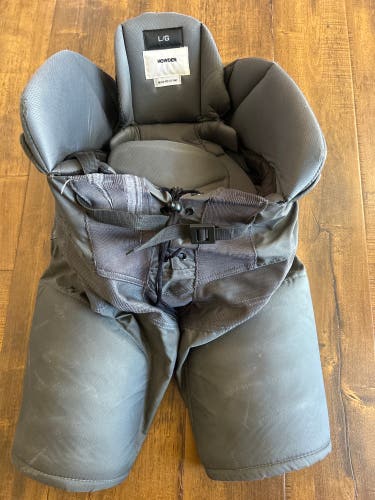 Las Vegas Golden Knights Pro Stock - Howden - Large - Grey Bauer Nexus Pro Lite Hockey Pants (Used)
