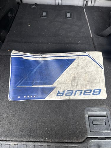 2022 Bauer Mach glove and blocker Pro Stock (Used)