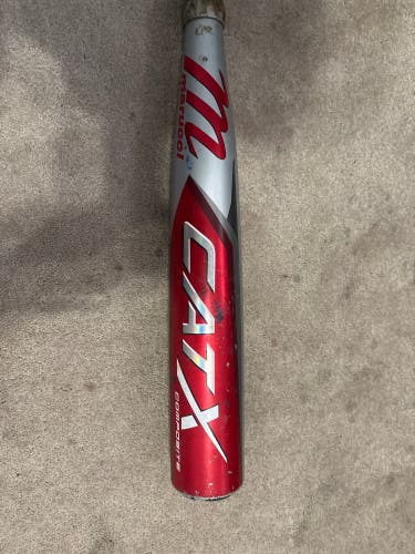2023 Marucci CAT X Composite USSSA Certified Bat (-10) 21 oz 31" (Used)