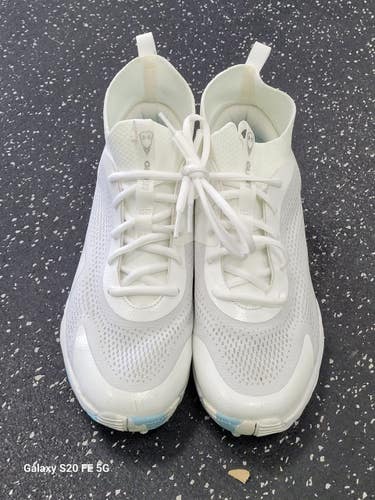 Used Under Armour GLORY LAX Cleats Womens White Senior 8 11849-S000042428